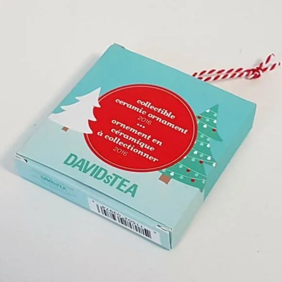 David's Tea Collector Retired Christmas Ornament - Picture 4 of 8
